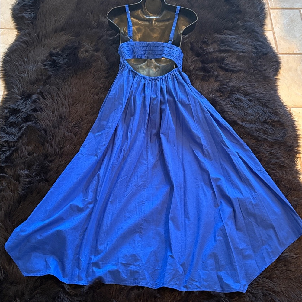 Old Navy Royal Blue Maxi Sundress - Picture 3 of 6
